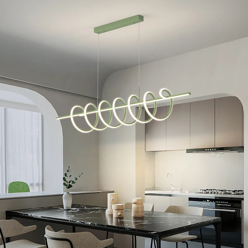 lustre moderne en led pour un éclairage élégant intérieur