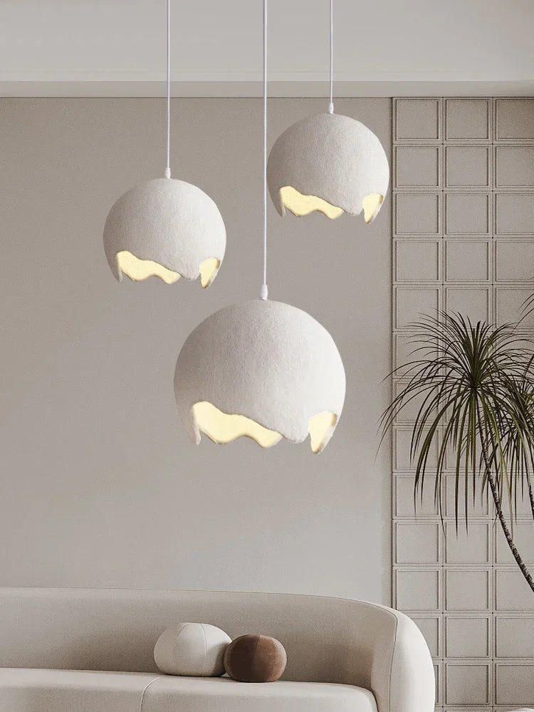 lustre en micro-ciment design moderne pour bar et restaurant