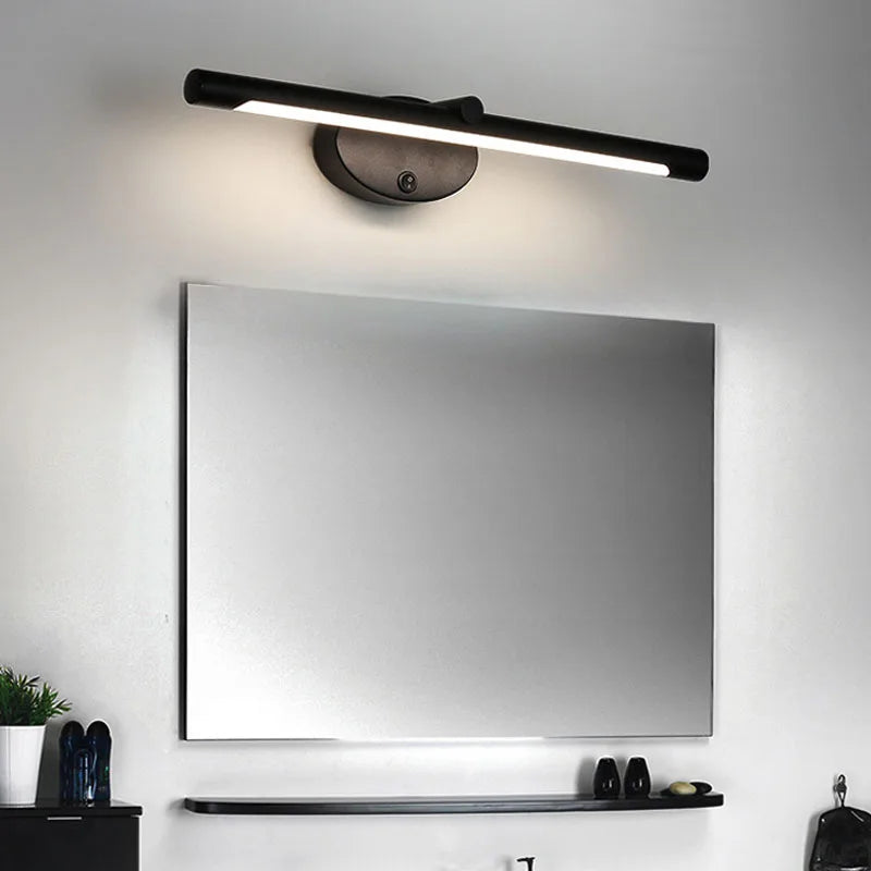 applique murale led moderne avec interrupteur tactile pour miroir