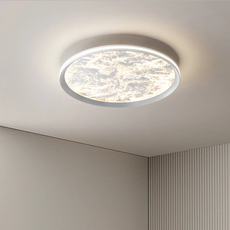 plafonnier led design rond moderne minimaliste pour intérieur élégant