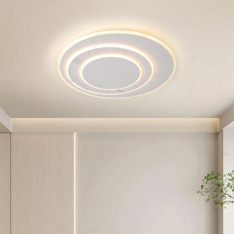 plafonnier led moderne design avec télécommande et intensité variable