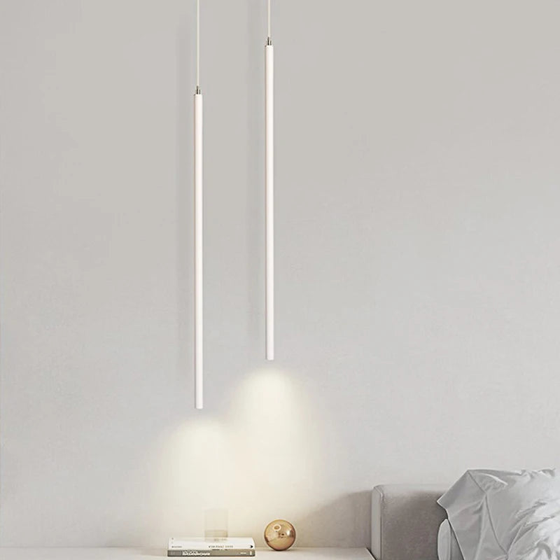 suspension led au design minimaliste pour restaurant ou bar