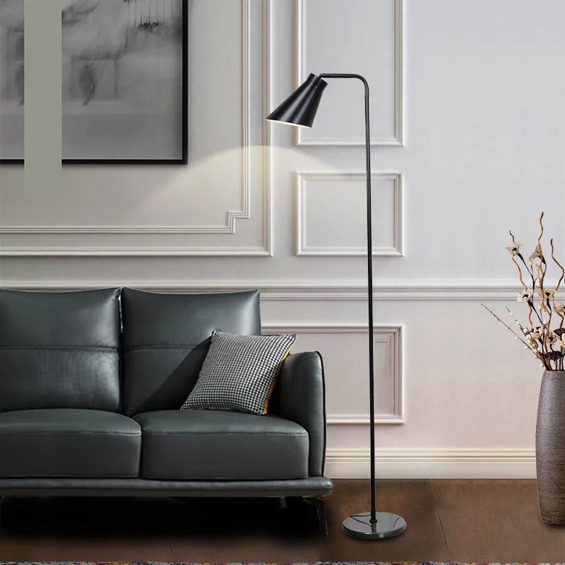 lampadaire scandinave minimaliste pour décoration intérieure à led