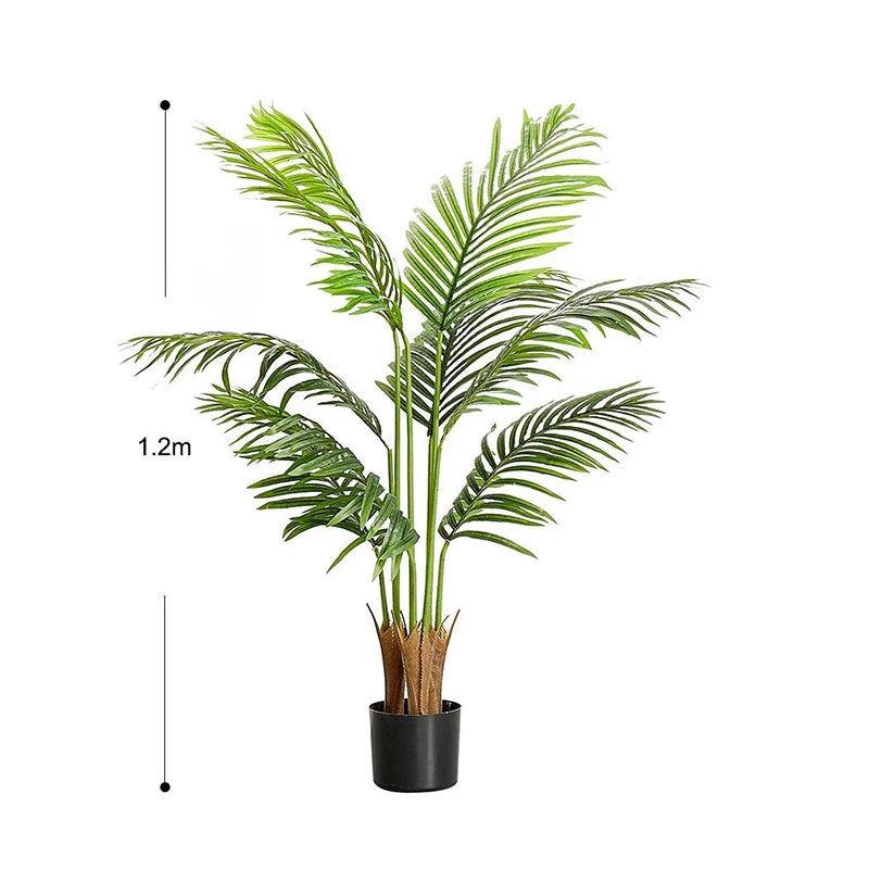 plante artificielle bananier tropicales pour décoration intérieure et bureau