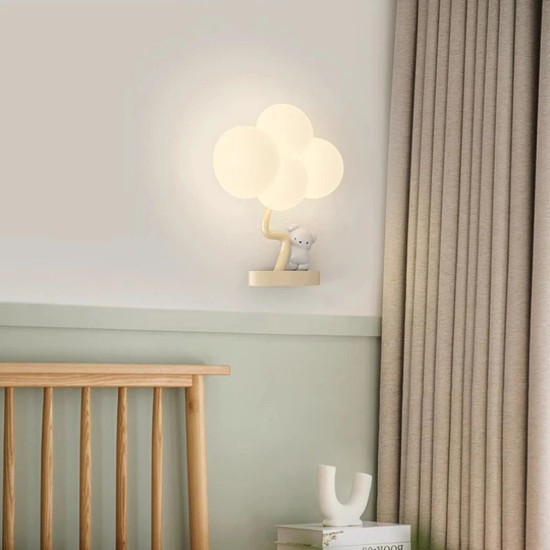 lampe nuage mignonne pour chambre d'enfant animaux et princesses