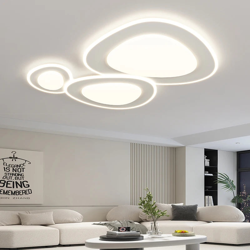 lustre moderne dimmable pour décoration intérieure design élégant