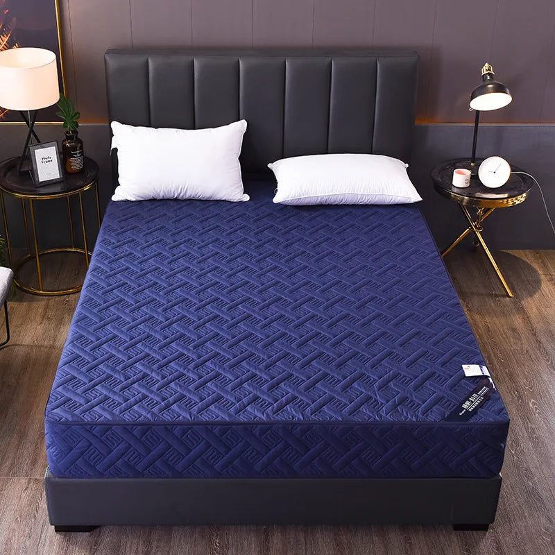 housse de matelas six côtés double face anti poussière fermeture zip