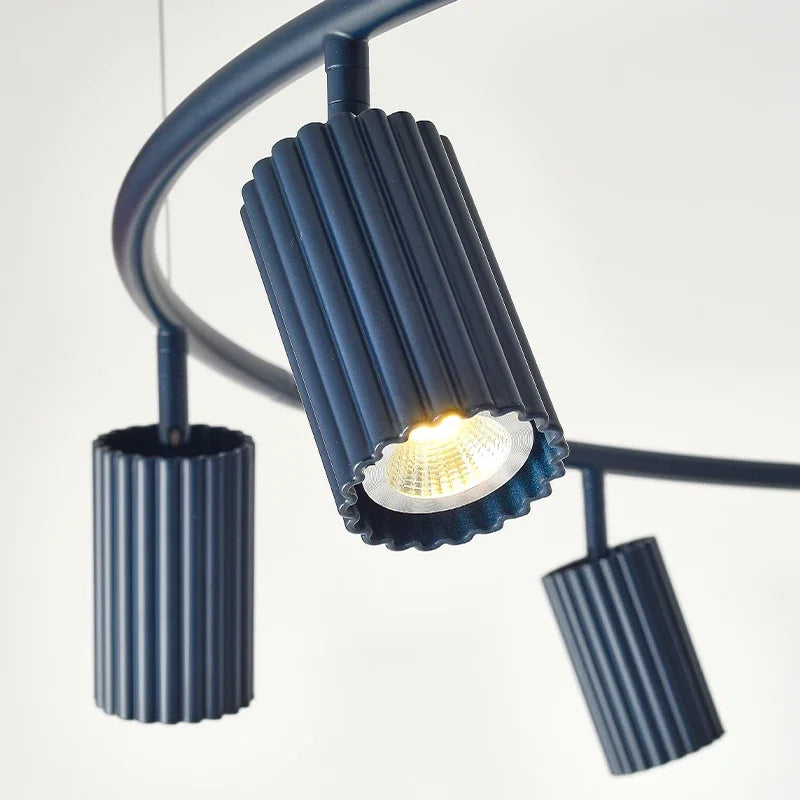 lustre nordique moderne suspendu direction réglable pour éclairage intérieur