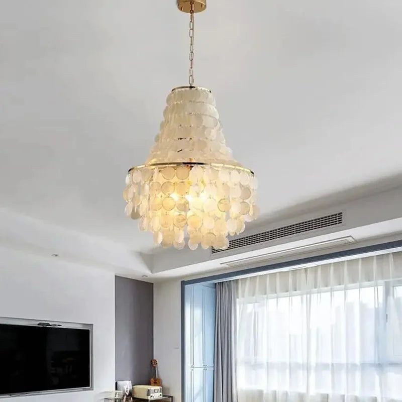 lustre moderne à LED pour décoration intérieure élégante