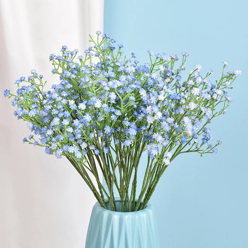 bouquet de fleurs artificielles étoiles pour fêtes et décorations