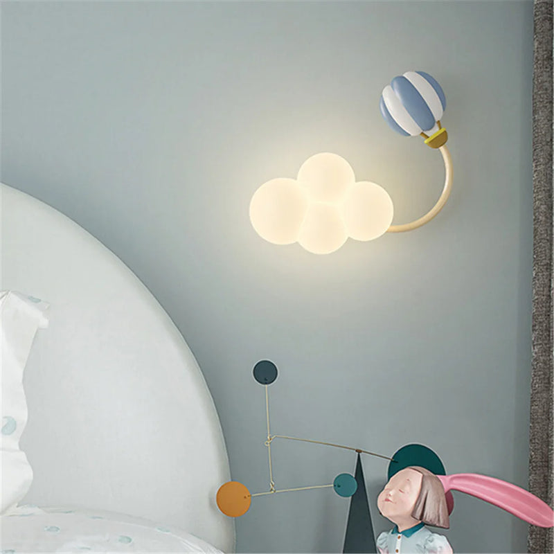 applique murale led avion pour enfants décorative et ludique