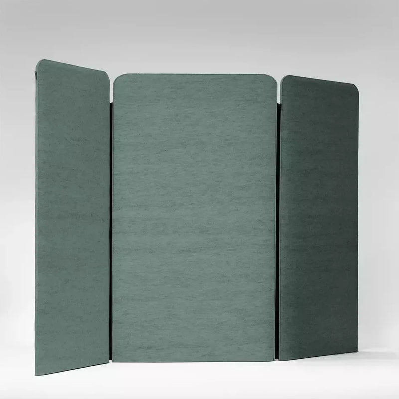 cloison décorative acoustique en polyester recyclable pour bureau