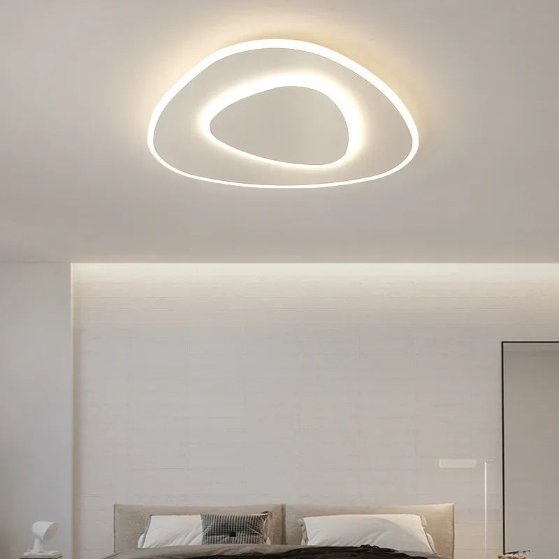 lustre moderne à leds pour décoration intérieure élégante et tendance