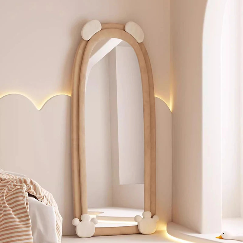 miroir mural kawaii moderne créatif pour décoration esthétique