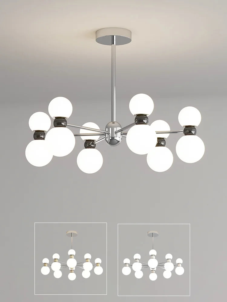 lustre suspendu dimmable pour décoration intérieure moderne