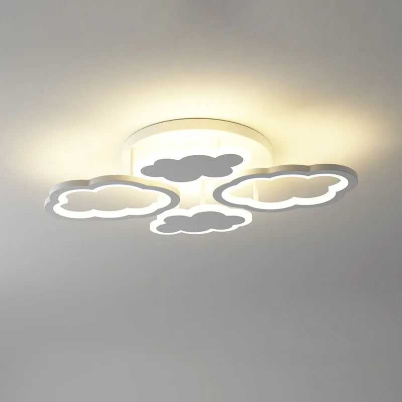 lustre moderne nuage lumière dessin animé créatif décoration éclairage intérieur