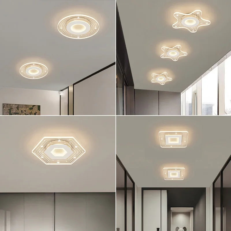 plafonnier led moderne pour éclairage intérieur design élégant