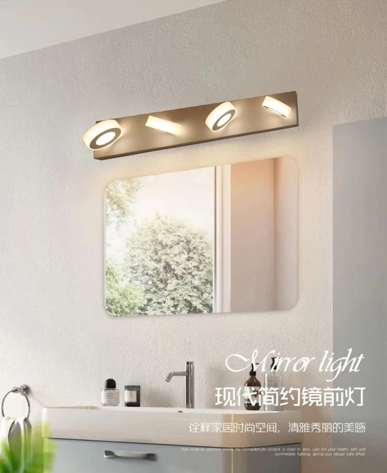 applique murale led moderne pour miroir et éclairage décoratif