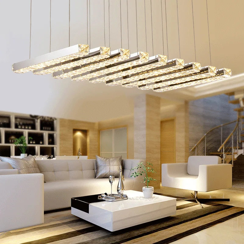 Modern Luxury Creative Led Crystal Chandelier Dining Room, Living Room, Kitchen Table, Meeting Room, Bedroom Lighting Chandelier