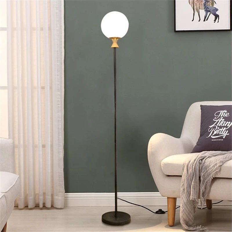 lampe de sol led nordique design créatif pour intérieur