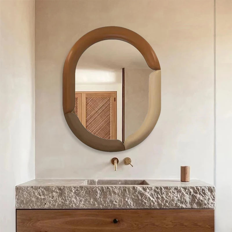 miroirs décoratifs pour salle de bain et maquillage