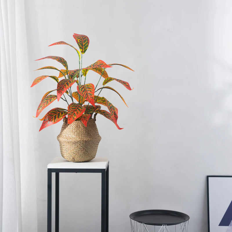 plantes artificielles arbre tropical feuillage décoratif pour intérieur et extérieur