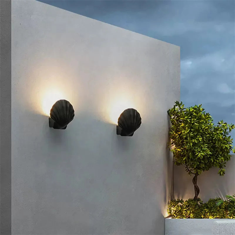 applique murale led design moderne étanche pour extérieur jardin