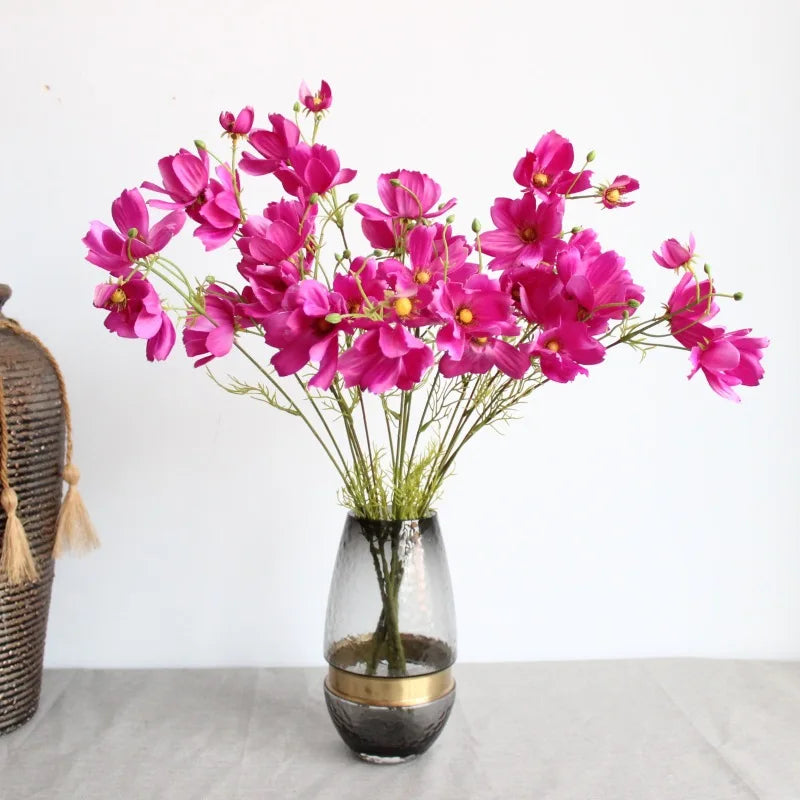 fleur artificielle de camomille pour décoration de mariage et fête