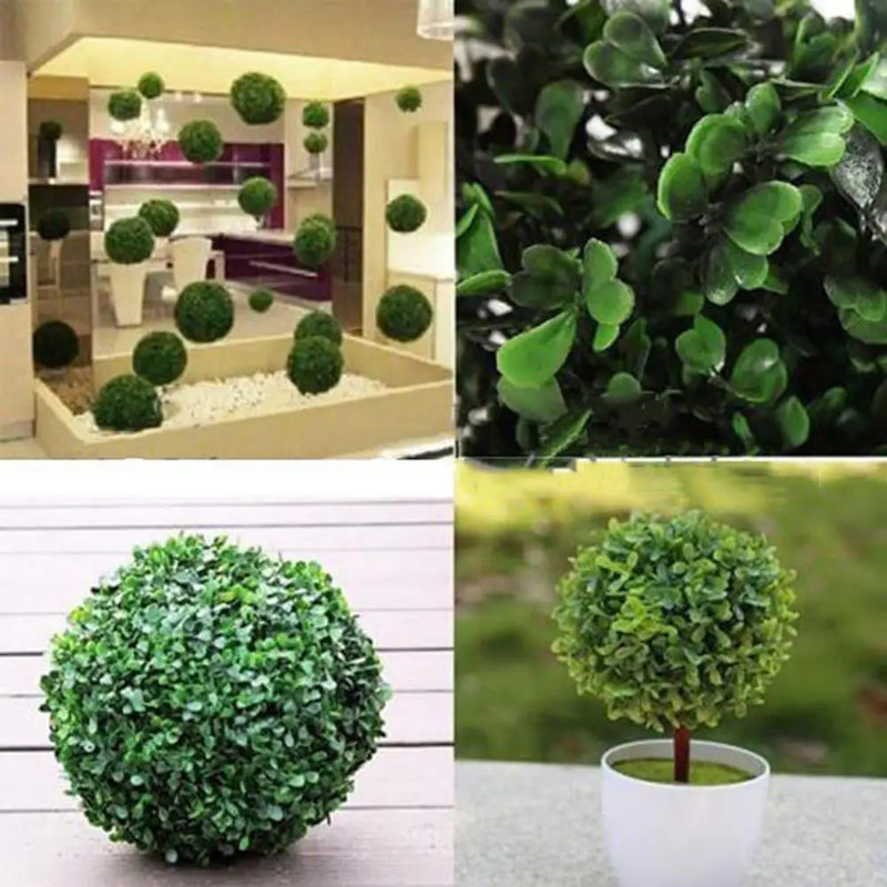 plante artificielle boule topiaire pour décoration jardin mariage fête