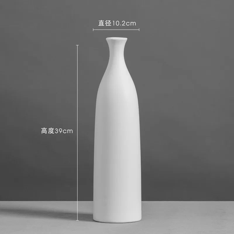 vase en céramique moderne pour décoration florale élégante