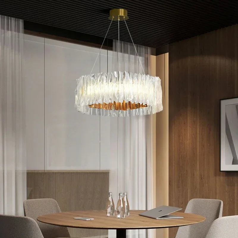 lustre design suspendu pour décoration intérieure moderne élégante