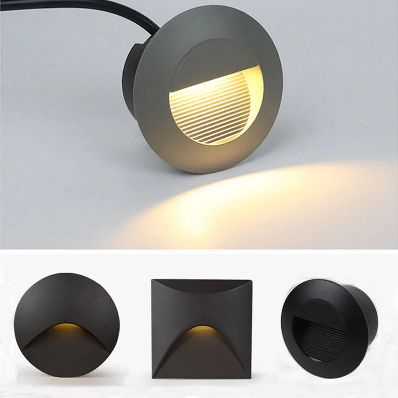 lampe led étanche d'extérieur pour marches et escaliers