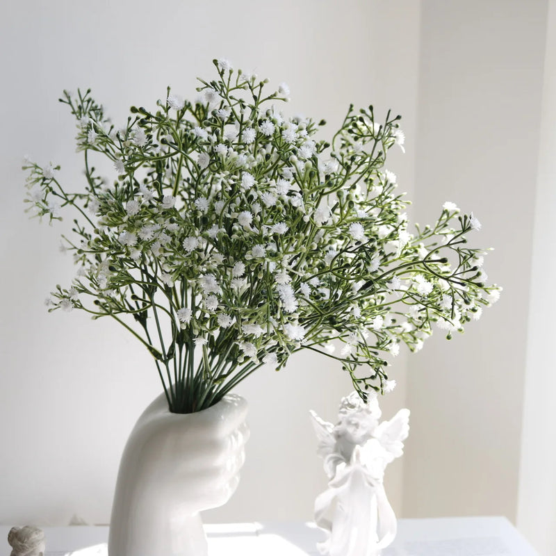 bouquets de gypsophile artificielle pour décoration intérieure et extérieure