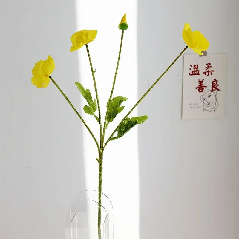 fleurs artificielles en soie pour décoration de mariage et table