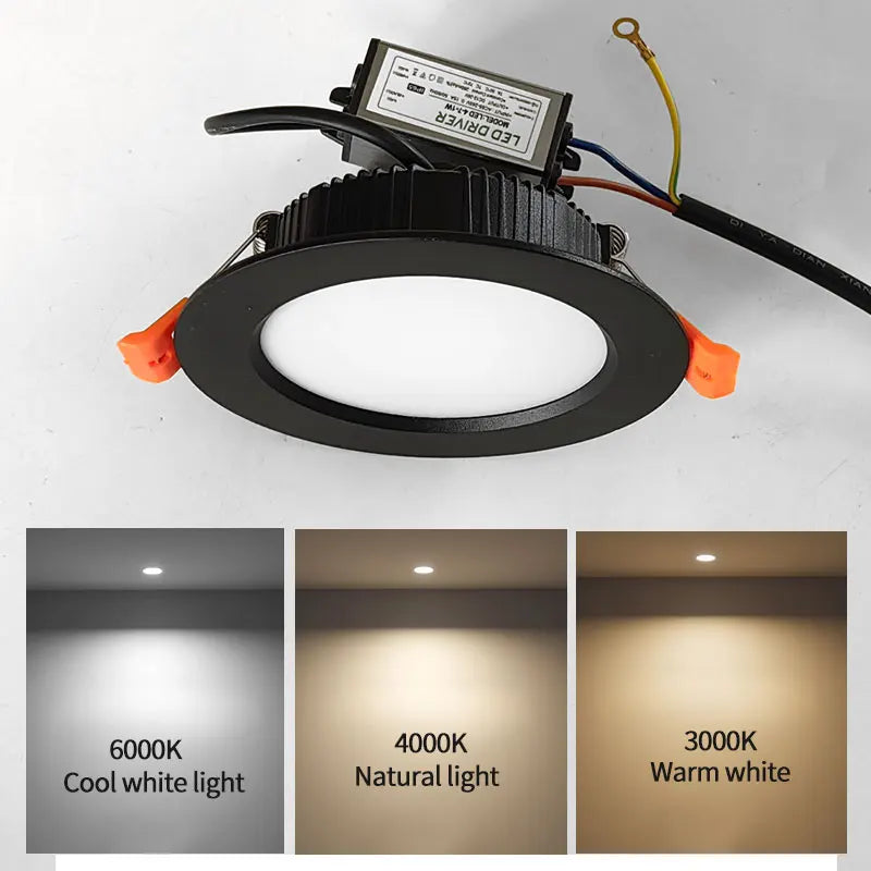 spot led étanche pour extérieur et intérieur avec kit driver