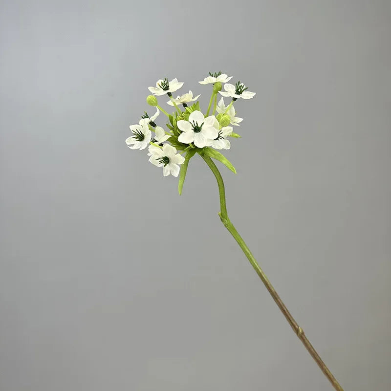 fleurs artificielles en soie velours pour décoration élégante