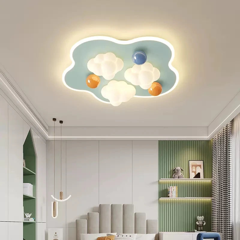 plafonnier moderne pour chambre d'enfant ciel nuage créatif et chaleureux