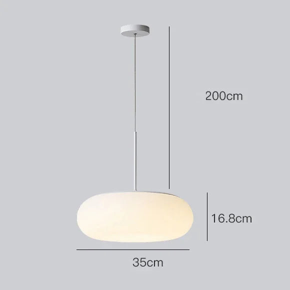 suspension design nordique grande boule pour intérieur