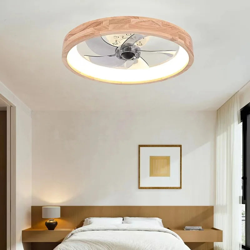 110V~265V APP and Remote Control Dual Intelligent Control  DC 6 speed Regulation Frequency Conversion Ceiling Fan Light