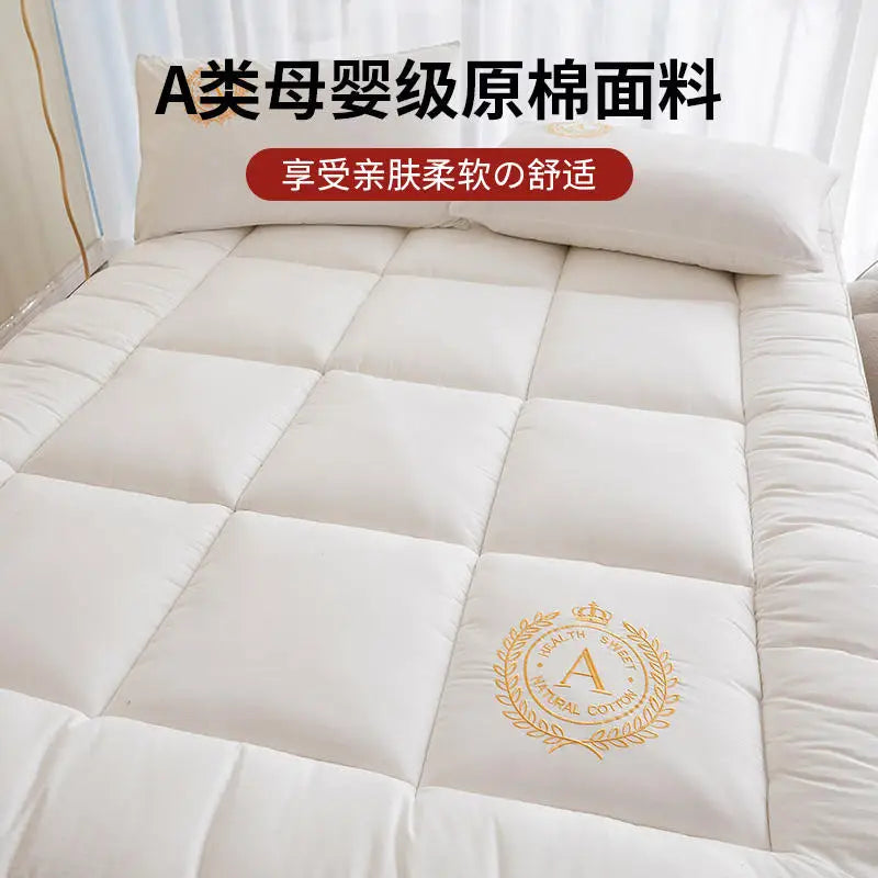 matelas doux pliable pour lit double étudiant tatami coton