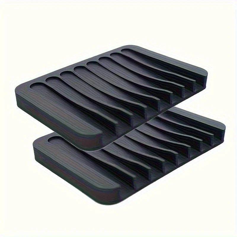 porte-savon en silicone auto-drainant pour garder savon sec