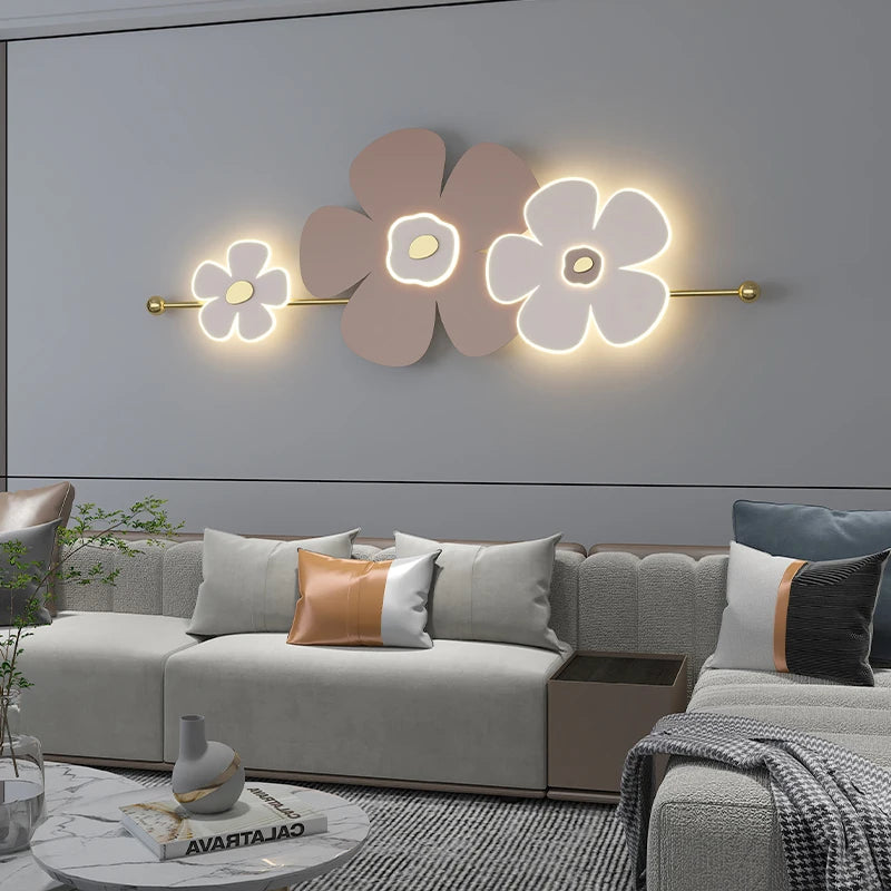 applique murale led moderne pour décoration intérieure créative