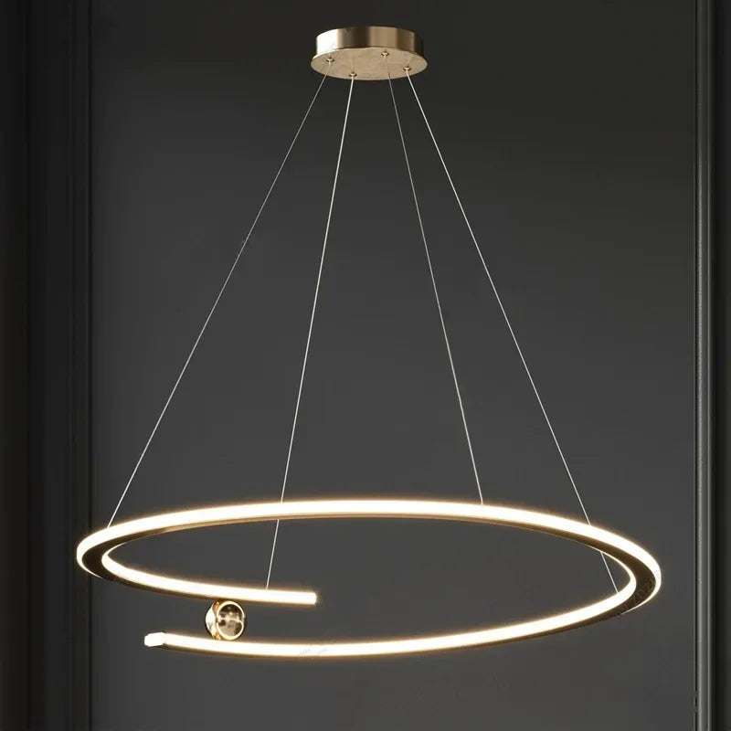 suspension LED design moderne luminaire décoratif d'intérieur