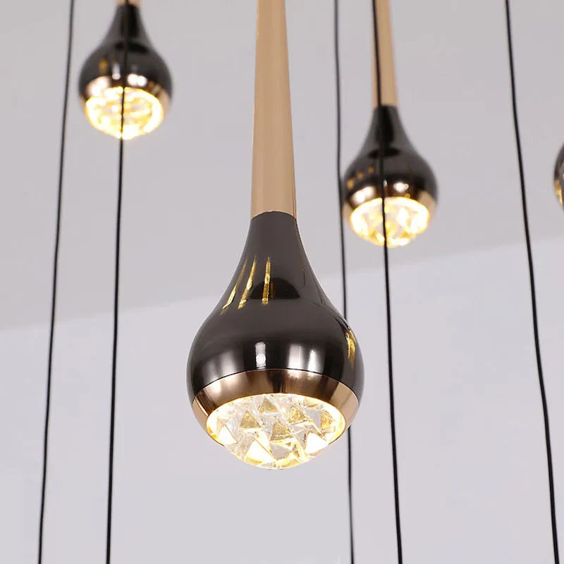 lustre moderne design luxe pour villa duplex