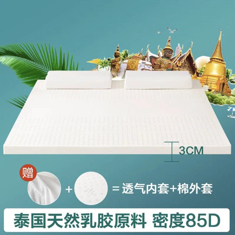 matelas en latex naturel importé de thaïlande pour confort à la maison