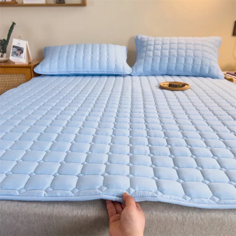 surmatelas rafraîchissant thé vert ultra doux et respirant