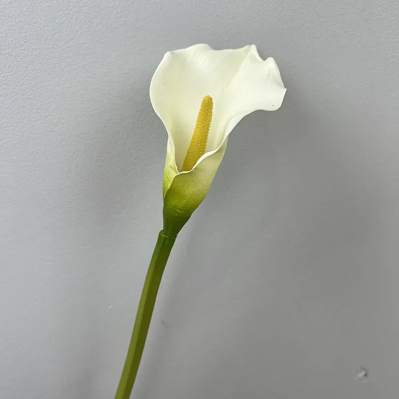 lot de 4 lys calla artificiels pour décoration de mariage