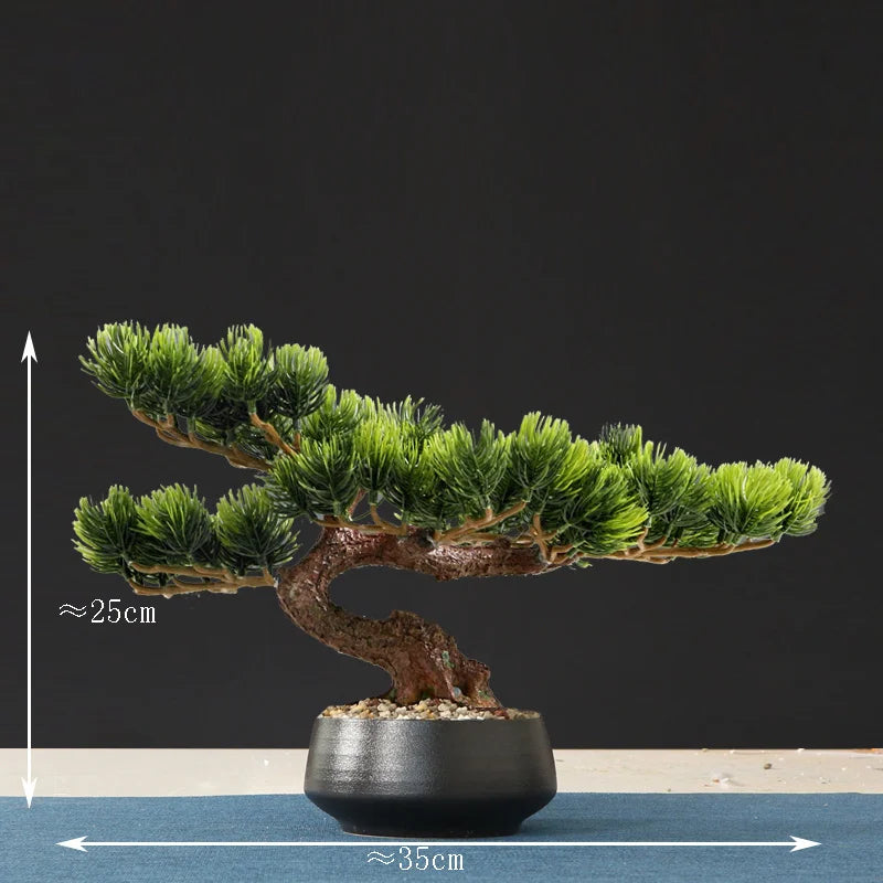 faux arbre bonsaï pour décoration intérieure et aménagement paysager