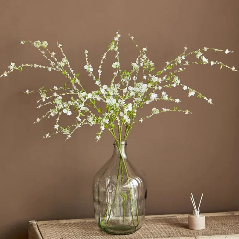 fleur de saule artificielle pour décoration et photographie