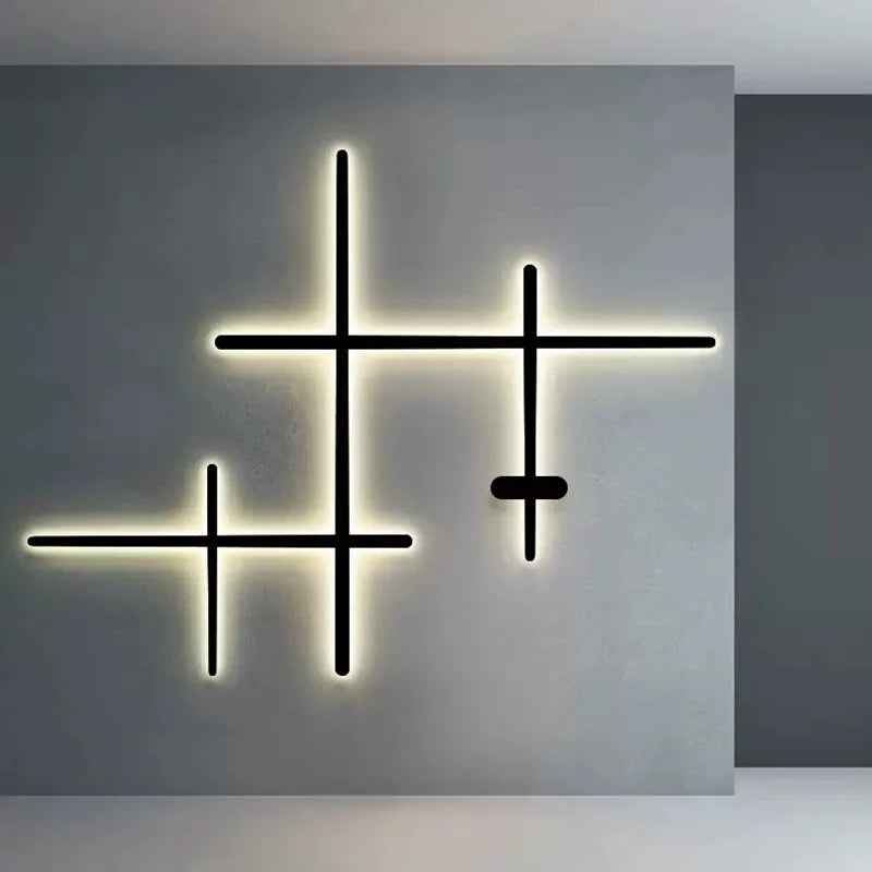 applique murale led design minimaliste moderne pour intérieur élégant